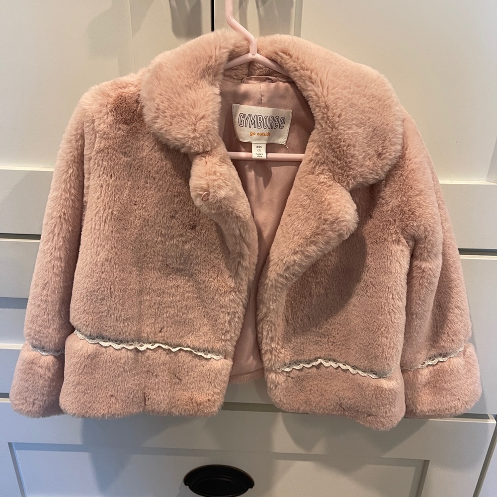 Faux fur coat